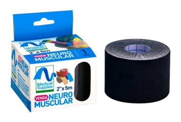 VENDA NEUROMUSCULAR NEGRO 2X5 M