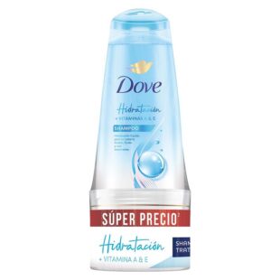 CHA.DOVE HIDRA.400ML+TRA.HID. 300GR P.E.