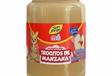 COMPOTA SAN JORGE TROCITOS MANZAN 145GRS