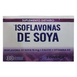 ISOFLAVONA SOYA 16MG+CALCIO+VIT D3 30CAP